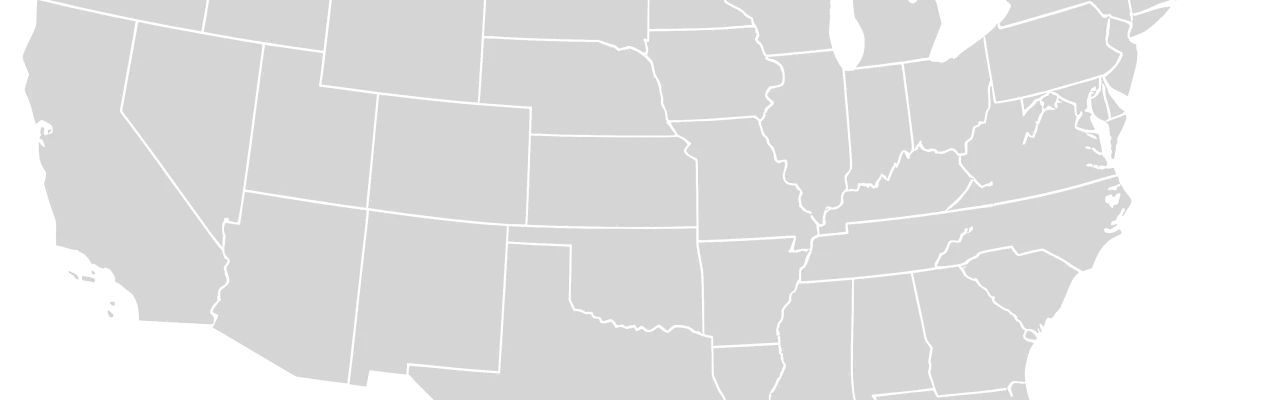 Map of Washington State service area